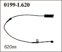 DIXCEL ブレーキパッドセンサー アルピナ Z4 ロードスターS E85 PE52 04〜06 【0199-L620】 リア用1個
