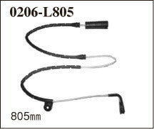 DIXCEL ブレーキパッドセンサー アルピナ B10 E39 AF3 BF3 HF4 JF4 AF4 BF4 97〜04 【0206-L805】 フロント用1個