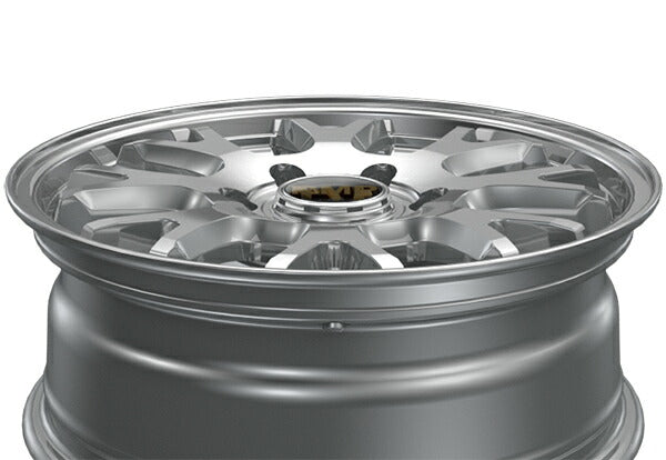 MID(マルカサービス) RMP/028FX 【17×6.5J 6-139 INSET38】 トヨタ ハイエース/レジアスエース 200系 2004/08〜