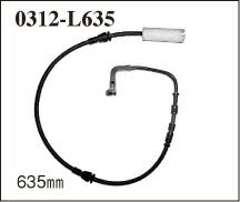 DIXCEL ブレーキパッドセンサー アルピナ D3 E90 E91 E92 E93 3N1A 3N1M 09〜14 【0312-L635】 フロント用1個