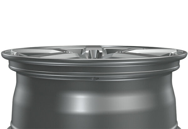 MID(マルカサービス) RMP/050F 【18×8J 5-114 INSET42 セミグロスガンメタ】