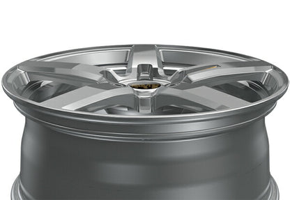 MID(マルカサービス) RMP/050F 【19×8J 5-114 INSET45 セミグロスガンメタ】 レクサス IS F 20系 2007/10〜2014/05