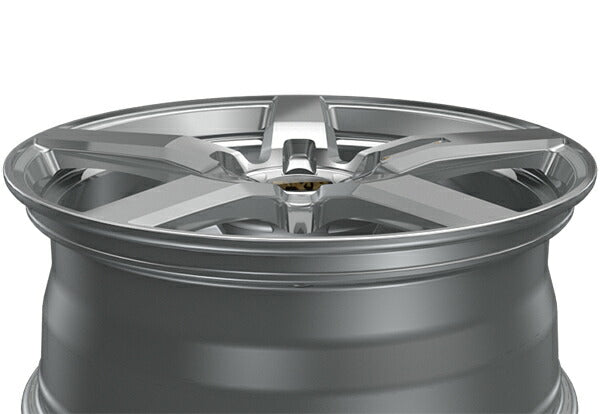 MID(マルカサービス) RMP/050F 【20×8.5J 5-114 INSET45 セミグロスガンメタ】 トヨタ クラウン 210系 2012/12〜