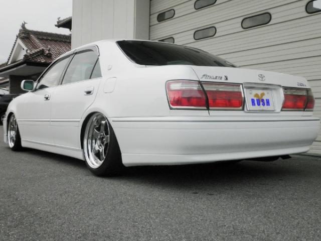 RUSH SEDAN CLASS クラウン JZS171 JZS175 GS171(JKS175ハイブリット未確認) H11〜H15 車高調キット 1台分セット
