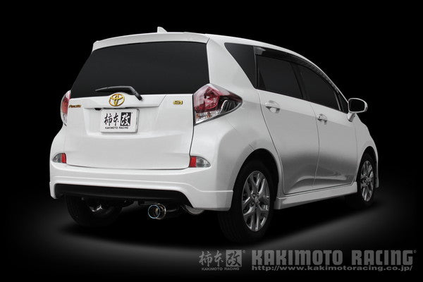 ラクティス　メーカー不明2本だし　NCP100 車検対応　マフラー NCP100 ラクティス 1.5 2WD (Ractis)|FUJITSUBO 藤壺技研工業