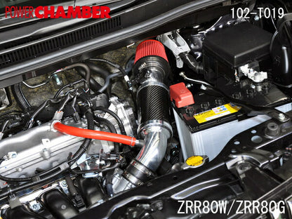 零1000 パワーチャンバー TYPE-2(カーボンタイプ) トヨタ ノア DBA-ZRR80W/DBA-ZRR85W 2014/02〜 102-T019/102-T019B