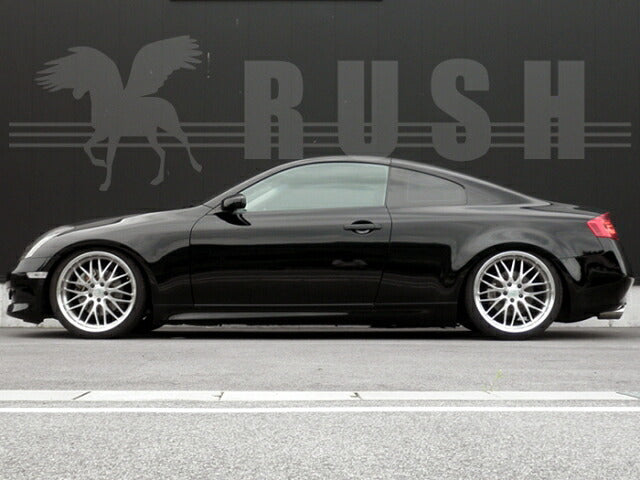 RUSH MAQS MODEL LUXURY CLASS スカイラインクーペ CPV35 H13〜H19 車高調キット 1台分セット