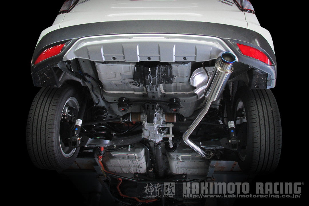 柿本改 GTbox 06&S ヴェゼル ハイブリッド DAA-RU4 2013/12〜2020/9 【H44397】 マフラー カキモト カキモト GTボックス 06&S