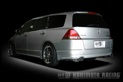 柿本改 KRnoble Ellisse ブラックダイヤ オデッセイ LA ABA-RB1 '06 4_M C前 2003/10〜2006/4 【H51361C】 マフラー カキモト カキモト KRノーブルエリッセ ブラックダイヤ