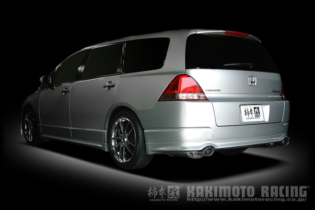 柿本改 KRnoble Ellisse クリスタル オデッセイ LA ABA-RB1 '06 4_M C前 2003/10〜2006/4 【H51361A】 マフラー カキモト カキモト KRノーブルエリッセ クリスタル