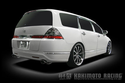 柿本改 KRnoble Ellisse クリスタルAB オデッセイ UA DBA-RB1 '06 4_M C後 2006/4〜2008/10 【H51362B】 マフラー カキモト カキモト KRノーブルエリッセ クリスタルAB
