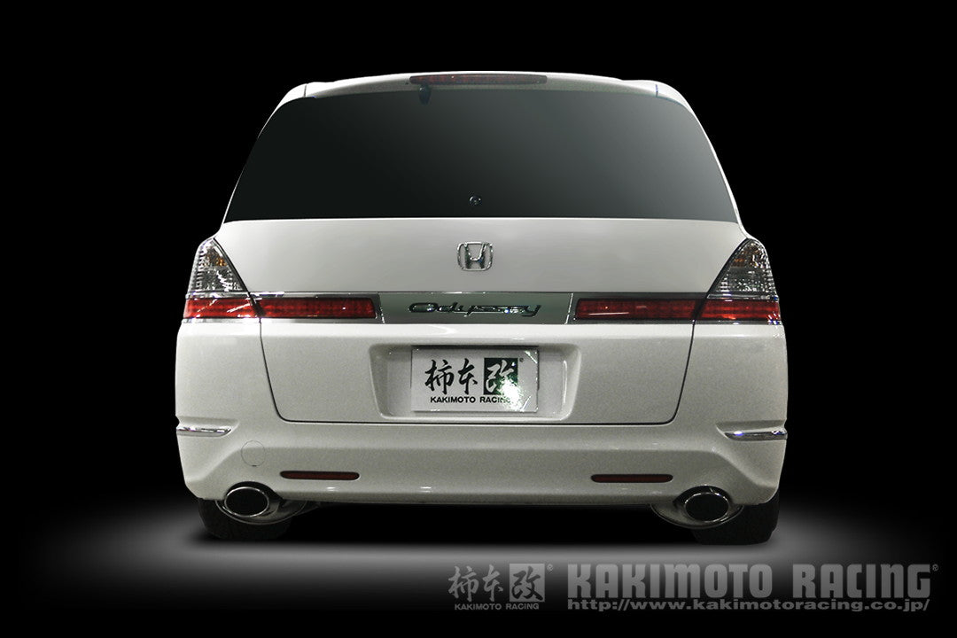 柿本改 KRnoble Ellisse ブラックダイヤ オデッセイ UA DBA-RB1 '06 4_M C後 2006/4〜2008/10 【H51362C】 マフラー カキモト カキモト KRノーブルエリッセ ブラックダイヤ