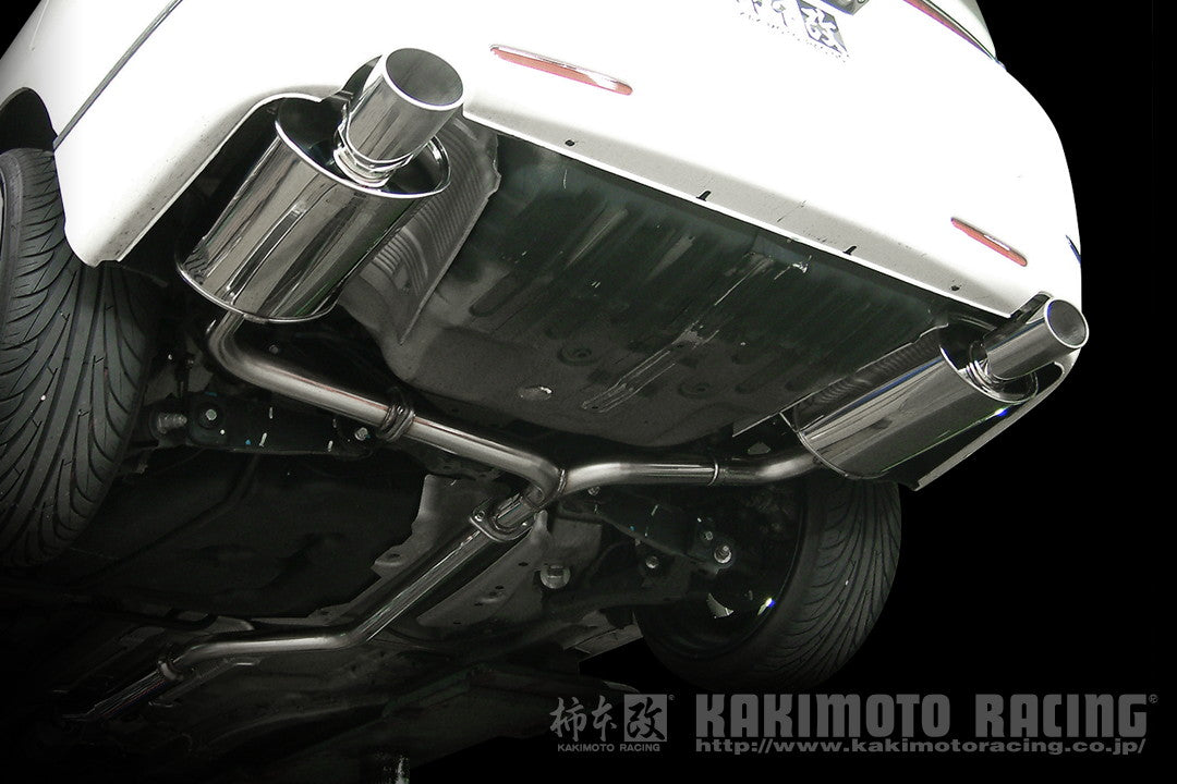 柿本改 KRnoble Ellisse ブラックダイヤ オデッセイ UA DBA-RB1 '06 4_M C前 2003/10〜2006/4 【H51362C】 マフラー カキモト カキモト KRノーブルエリッセ ブラックダイヤ