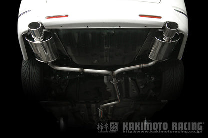 柿本改 KRnoble Ellisse クリスタル オデッセイ UA DBA-RB1 '06 4_M C前 2003/10〜2006/4 【H51362A】 マフラー カキモト カキモト KRノーブルエリッセ クリスタル