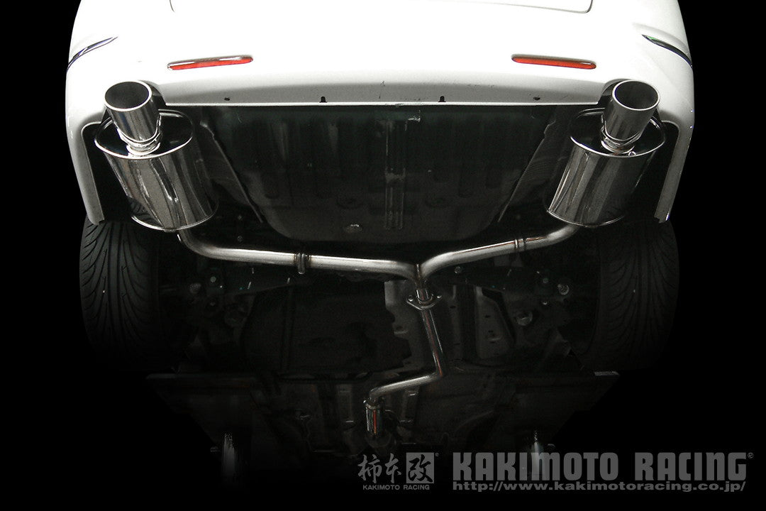 柿本改 KRnoble Ellisse ブラックダイヤ オデッセイ UA DBA-RB1 '06 4_M C前 2003/10〜2006/4 【H51362C】 マフラー カキモト カキモト KRノーブルエリッセ ブラックダイヤ
