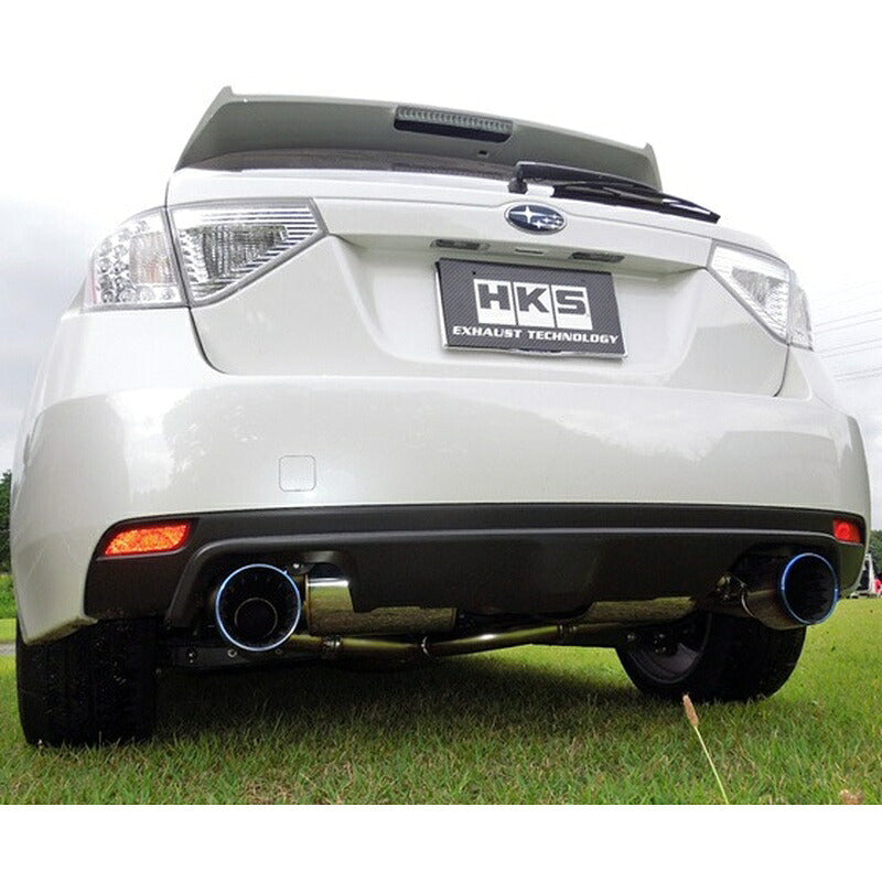 HKS Super Turbo Muffler インプレッサ WRX STI GRF 09/02-14/08 【31029-AF005】 マフラー Super Turbo Muffler エッチケーエス スーパーターボマフラー
