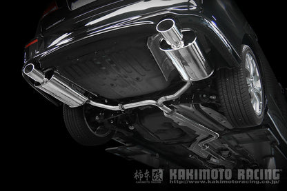 柿本改 KRnoble Ellisse ブラックダイヤ オデッセイ DBA-RB3 2010/4〜2013/11 【H52382C】 マフラー カキモト カキモト KRノーブルエリッセ ブラックダイヤ