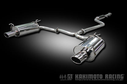 柿本改 KRnoble Ellisse ブラックダイヤ オデッセイ DBA-RB3 2010/4〜2013/11 【H52384C】 マフラー カキモト カキモト KRノーブルエリッセ ブラックダイヤ