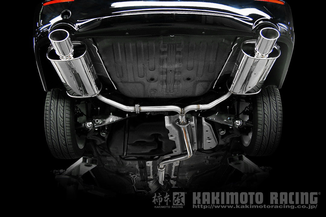 柿本改 KRnoble Ellisse クリスタル オデッセイ DBA-RB3 2008/10〜2010/3 【H52384A】 マフラー カキモト カキモト KRノーブルエリッセ クリスタル