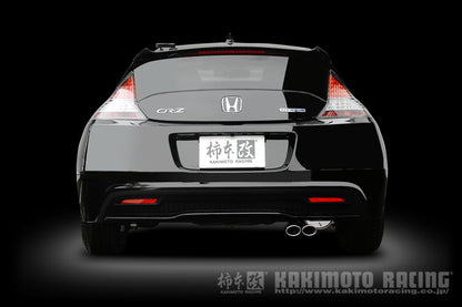 柿本改 KRnoble Ellisse クリスタル CR-Z DAA-ZF1 2010/2〜2012/9 【H52386A】 マフラー カキモト カキモト KRノーブルエリッセ クリスタル