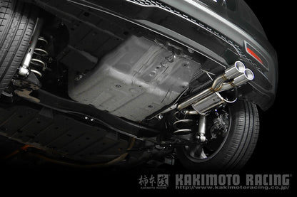柿本改 KRnoble Ellisse クリスタル CR-Z DAA-ZF2 2012/9〜2015/10 【H52386A】 マフラー カキモト カキモト KRノーブルエリッセ クリスタル