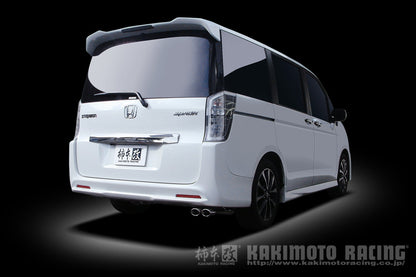 柿本改 KRnoble Ellisse クリスタル ステップワゴンスパーダ DBA-RK5 2009/10〜2010/3 【H52387A】 マフラー カキモト カキモト KRノーブルエリッセ クリスタル