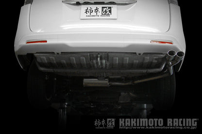 柿本改 KRnoble Ellisse ブラックダイヤ ステップワゴンスパーダ DBA-RK5 2010/4〜2015/4 【H52387C】 マフラー カキモト カキモト KRノーブルエリッセ ブラックダイヤ