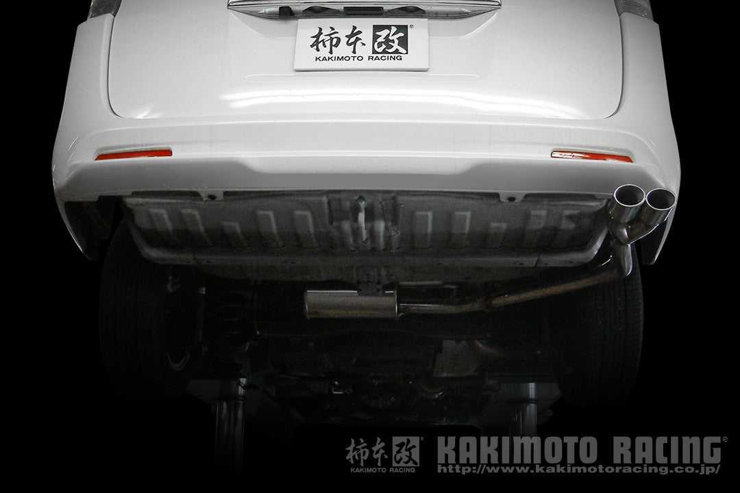柿本改 KRnoble Ellisse クリスタル ステップワゴンスパーダ DBA-RK5 2009/10〜2010/3 【H52387A】 マフラー カキモト カキモト KRノーブルエリッセ クリスタル