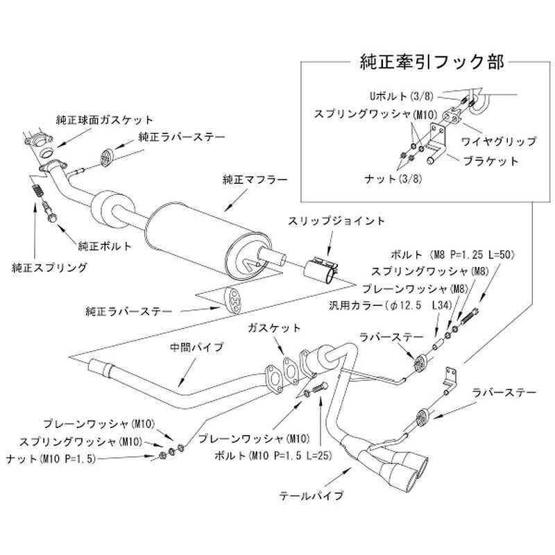 HKS Cool Style II アルトワークス HA36S 15/12-21/12 【31028-AS011】 マフラー Cool Style II エッチケーエス クールスタイル2