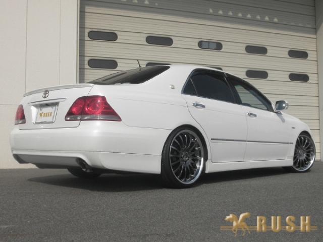 RUSH MAQS MODEL SEDAN CLASS クラウン GRS180 GRS182 GRS184 H15〜H20 車高調キット 1台分セット