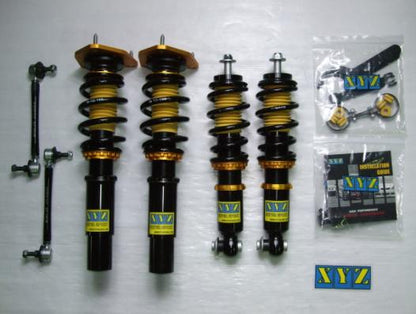 XYZ SSタイプ車高調 MINI R57 クーパー コンバーチブル ABA-MR16/CBA-MR16/DBA-MR16/ABA-ZN16/CBA-ZN16/DBA-ZN16 2007〜2014 SS-MI07