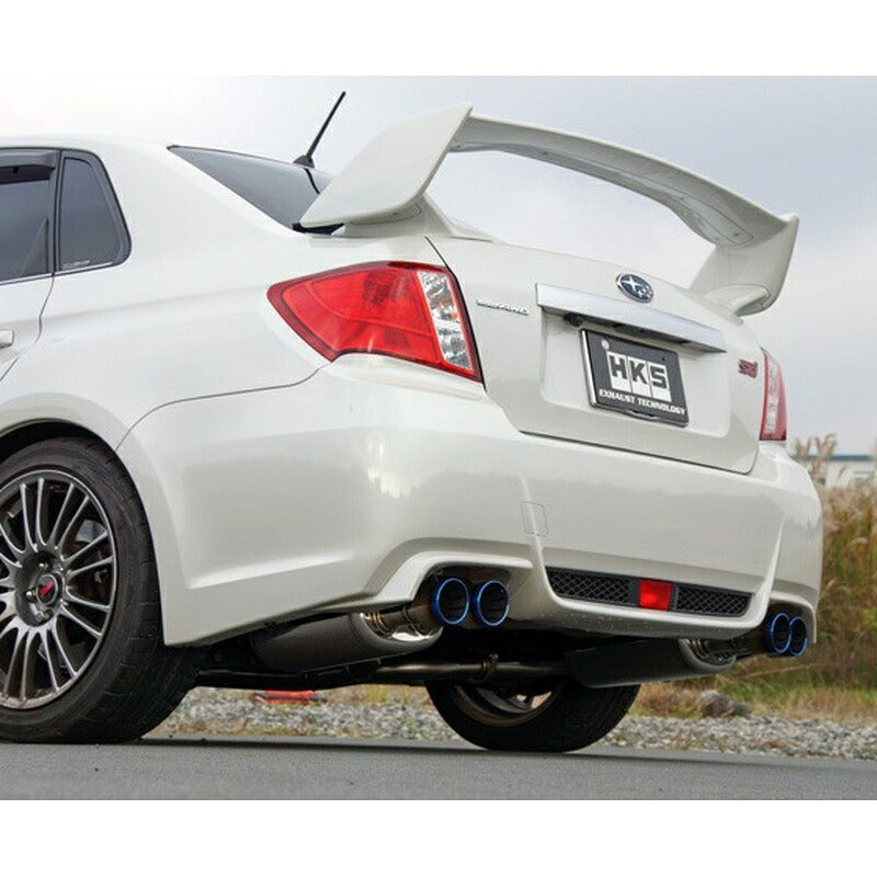 HKS Super Turbo Muffler インプレッサ WRX STI GVB 10/07-14/08 【31029-AF014】 マフラー Super Turbo Muffler エッチケーエス スーパーターボマフラー