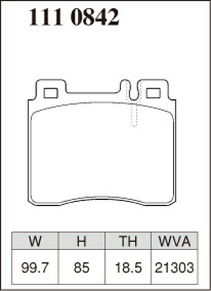DIXCEL ブレーキパッド Xタイプ MERCEDES BENZ W140 140070/140076 1994/08〜1998/10 フロント左右セット 1110842