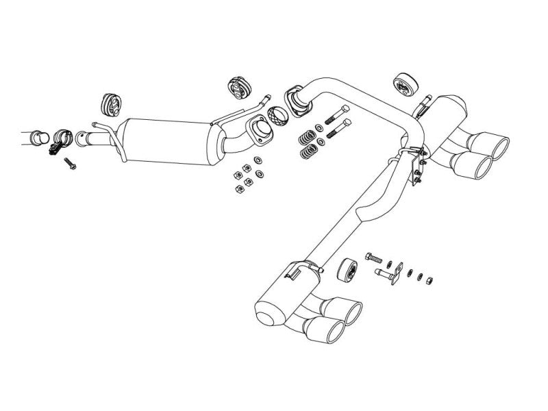 FUJITSUBO authorize A-S ＋BGテールオプション左右 ワゴンRスティングレー CBA-MH23S H20.9〜H22.8（2008.9〜2010.8） 【350-80285×1＋BG-OP2×1】 マフラー フジツボ オーソライズ A-S＋BGテールOP左右
