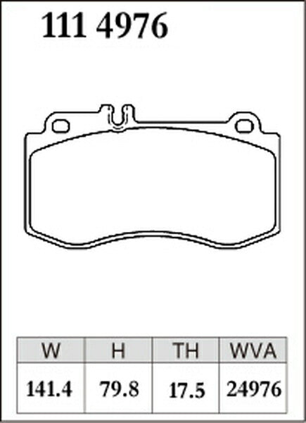 DIXCEL ブレーキパッド Pタイプ MERCEDES BENZ W212(セダン) 212026C 2013/05〜2016/07 フロント左右セット 1114976