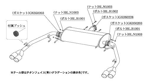 柿本改 Class KR オデッセイ DBA-RC1 2013/11〜2019/10 【H71398】 マフラー カキモト カキモト クラスKR