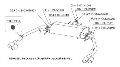 柿本改 Class KR オデッセイ DBA-RC1 2013/11〜2019/10 【H71398】 マフラー カキモト カキモト クラスKR