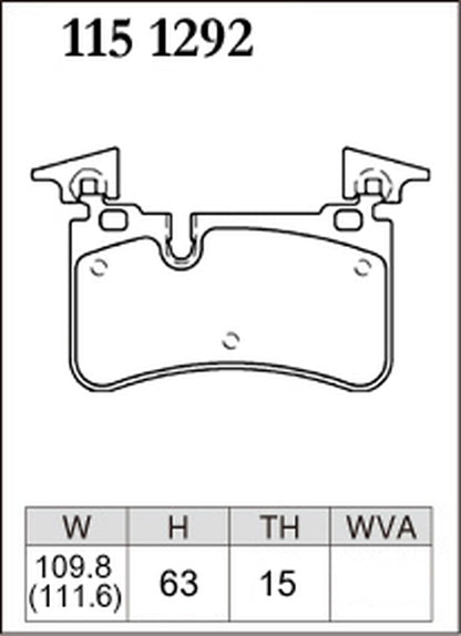 ディクセル Mタイプ リア左右セット ブレーキパッド W219 219377 1151292 DIXCEL ブレーキパット