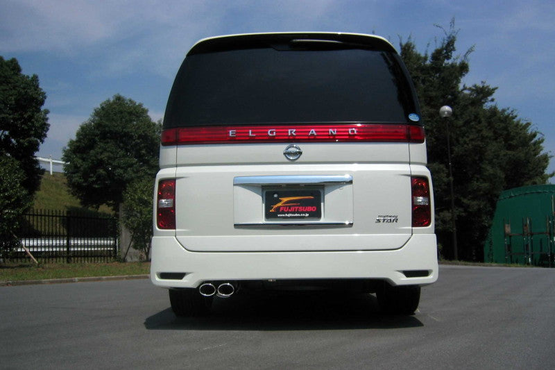 FUJITSUBO authorize A-S ＋BGテールオプション エルグランド CBA-MNE51 H16.12〜H22.8（2004.12〜2010.8） 【360-17855×1＋BG-OP×1】 マフラー フジツボ オーソライズ A-S＋BGテールOP