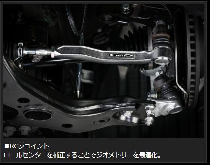 Genb RCジョイント トヨタ エスティマ ACR50/ACR55/GSR50/GSR55/AHR20 SAB04S