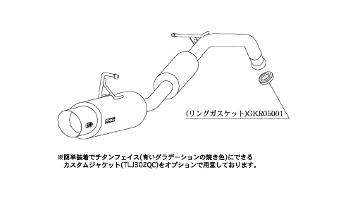 柿本改 hyper GTbox Rev. トヨタ イスト UA-NCP60/CBA-NCP60 2002/05〜2007/07 T41369