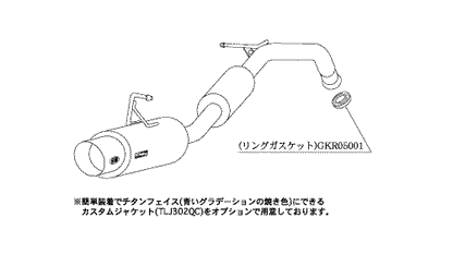 柿本改 hyper GTbox Rev. トヨタ イスト UA-NCP60/CBA-NCP60 2002/05〜2007/07 T41369
