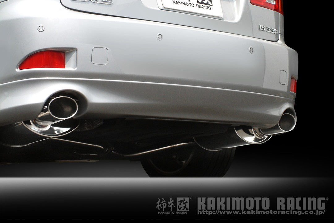 柿本改 KRnoble Ellisse クリスタルAB IS 250 DBA-GSE20 2005/9〜2010/3 【L51301B】 マフラー カキモト カキモト KRノーブルエリッセ クリスタルAB