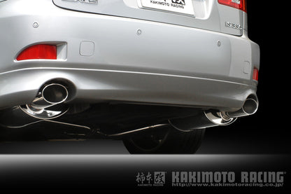 柿本改 KRnoble Ellisse クリスタルAB IS 250 DBA-GSE20 2005/9〜2010/3 【L51301B】 マフラー カキモト カキモト KRノーブルエリッセ クリスタルAB