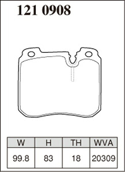 DIXCEL ブレーキパッド Mタイプ BMW E34 M5H 1994/06〜1995 フロント左右セット 1210908