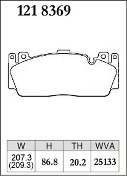 DIXCEL ブレーキパッド Zタイプ BMW F10(セダン) FV44M 2011/07〜2017/10 フロント左右セット 1218369