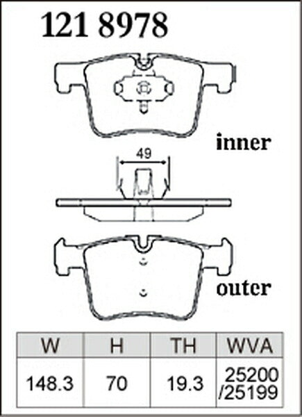 DIXCEL ブレーキパッド ESタイプ BMW F30 3B20/8A20 2012/08〜2019/03 フロント左右セット 1218978