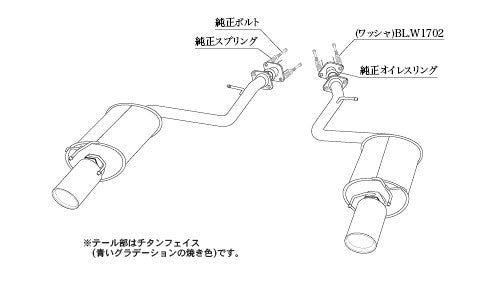 柿本改 Class KR IS 300h 6AA-AVE30 2020/11〜 【L71303】 マフラー カキモト カキモト クラスKR