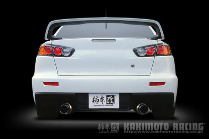 柿本改 Regu.06 & R ランサーエボリューションX CBA-CZ4A '08 9_M C前 2007/10〜2008/9 【M21328】 マフラー カキモト カキモト レグ06 & R