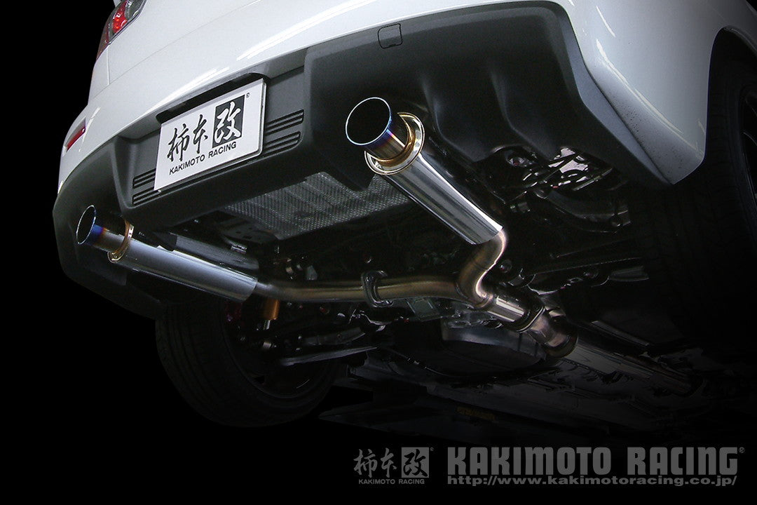 柿本改 Regu.06 & R ランサーエボリューションX CBA-CZ4A '08 9_M C前 2007/10〜2008/9 【M21328】 マフラー カキモト カキモト レグ06 & R